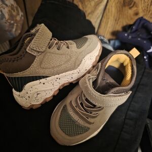 Carter's Tan and Gray Kids' Sneakers